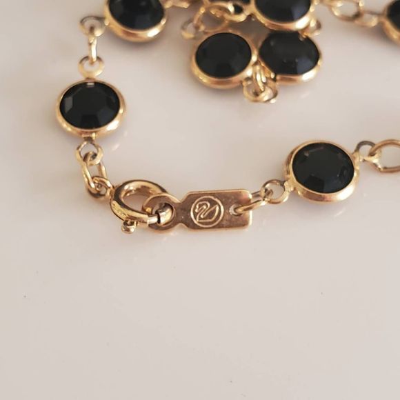 Swarovski Black and Gold Bracelet - Picture 2 of 4